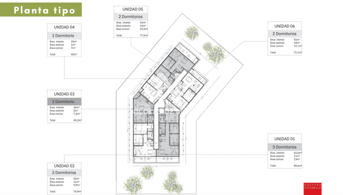 Edificio Otto 2 - planta tipo