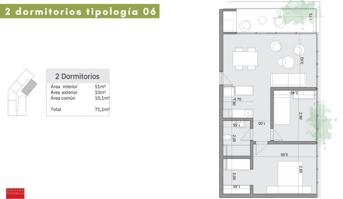 Edificio Otto 2 - unidad 06