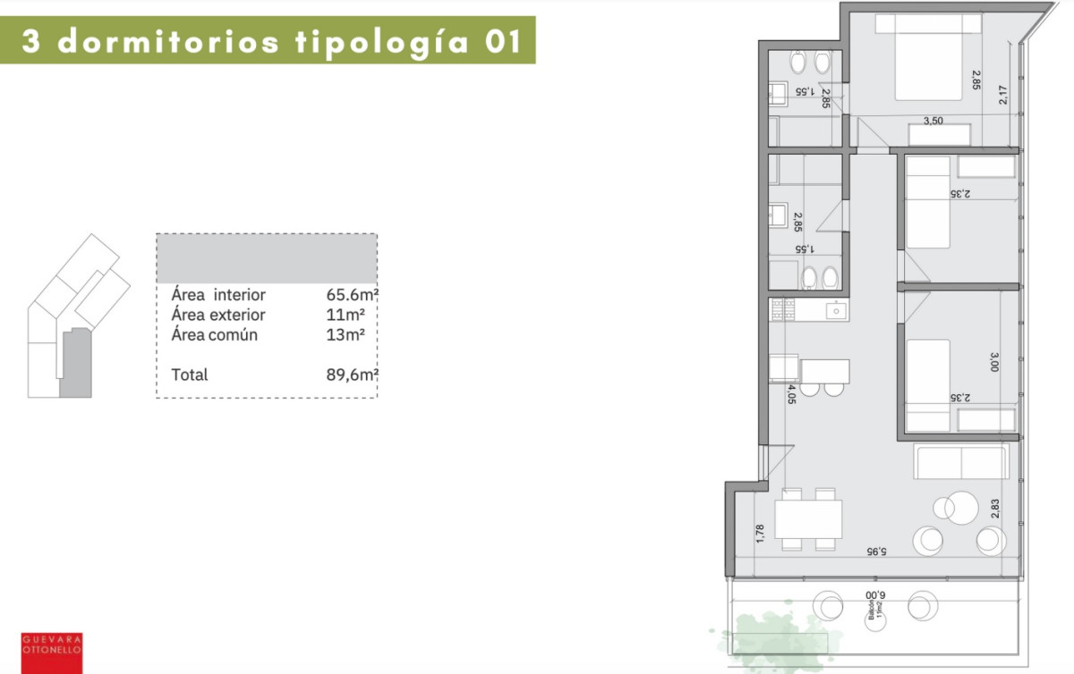 Edificio Otto 2 - unidad 01