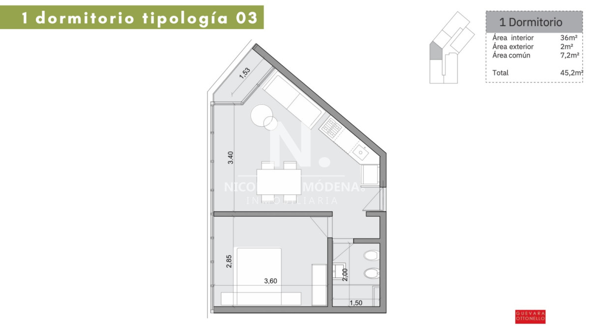 Edificio Otto 2 - unidad 03