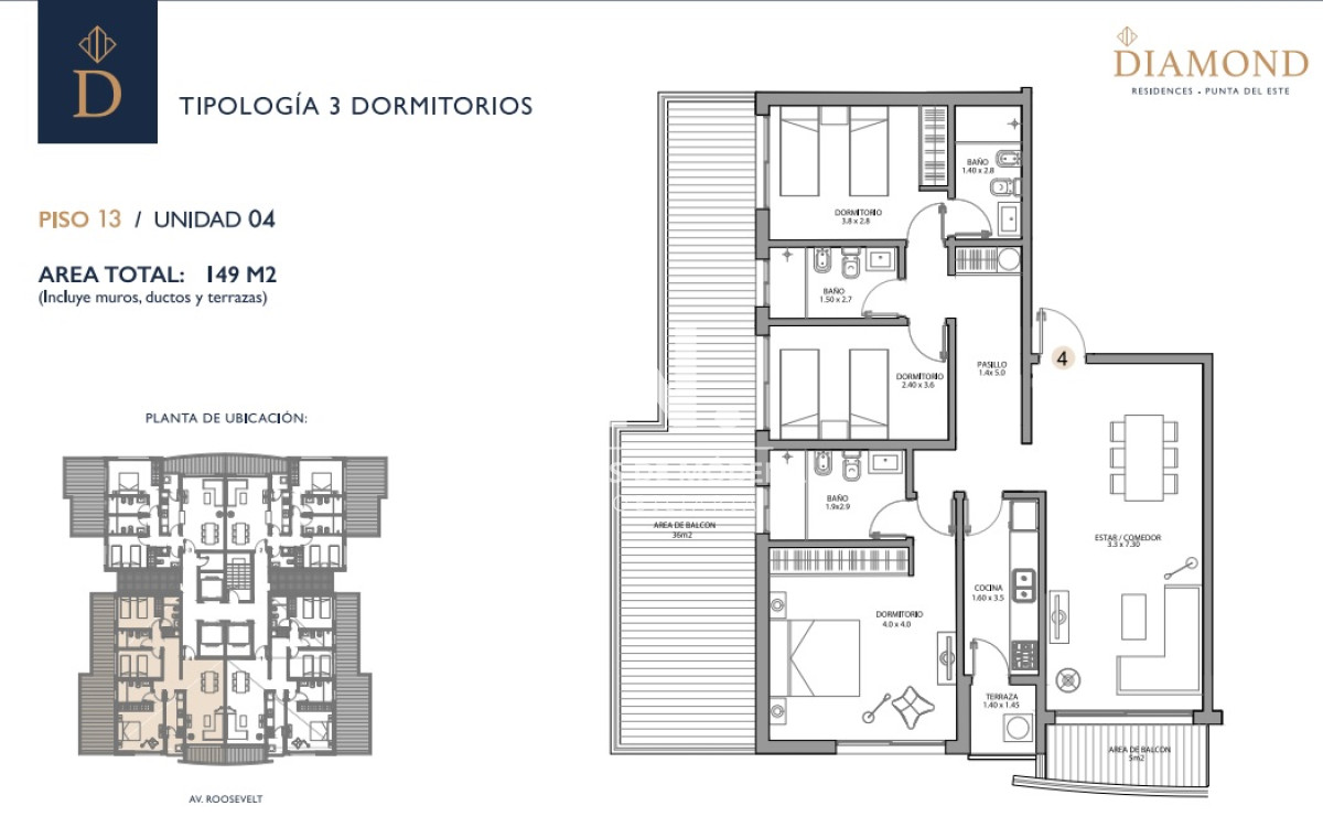 PISO 13