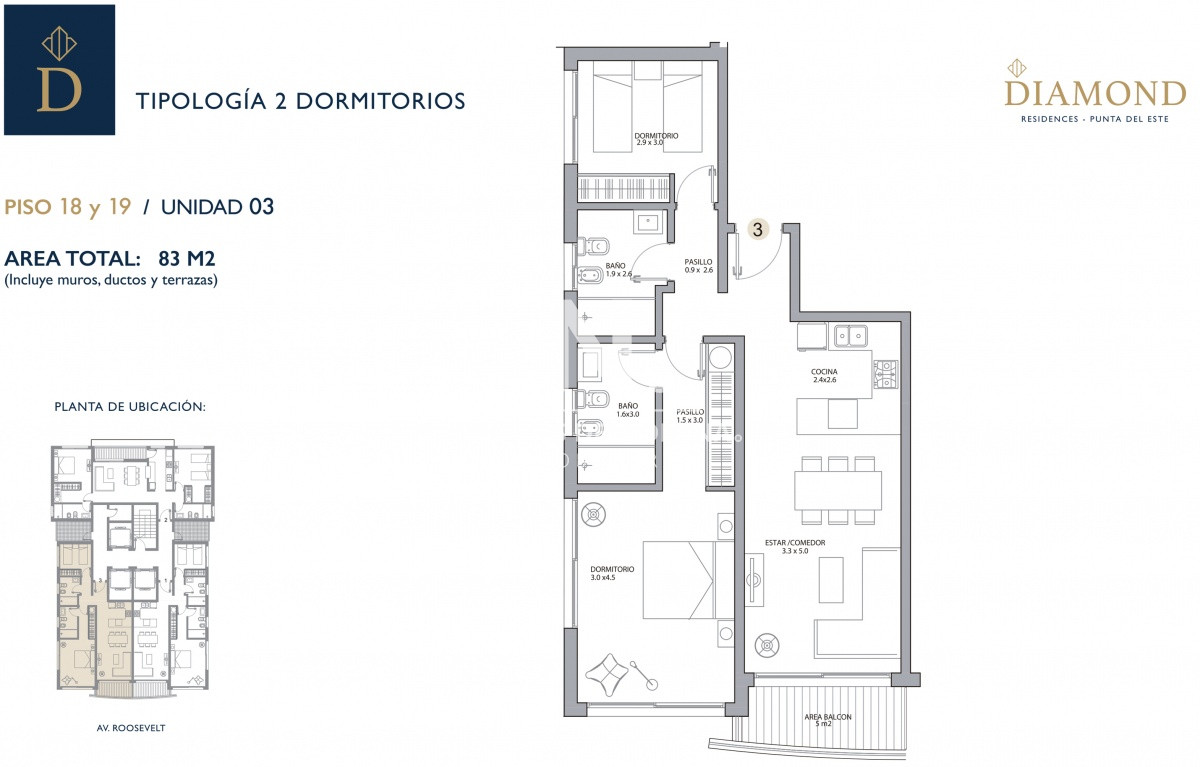 PISO 18 AL 19