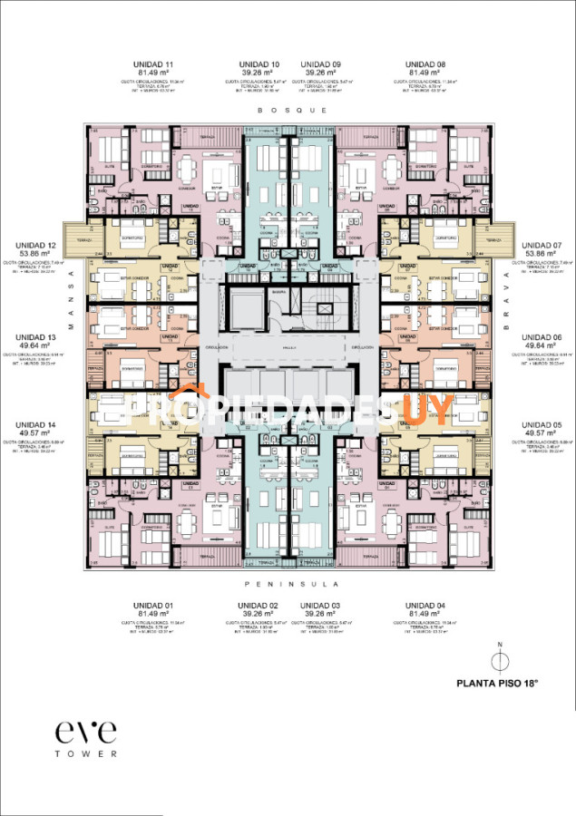 EVE TOWER Punta del Este Punta del Este