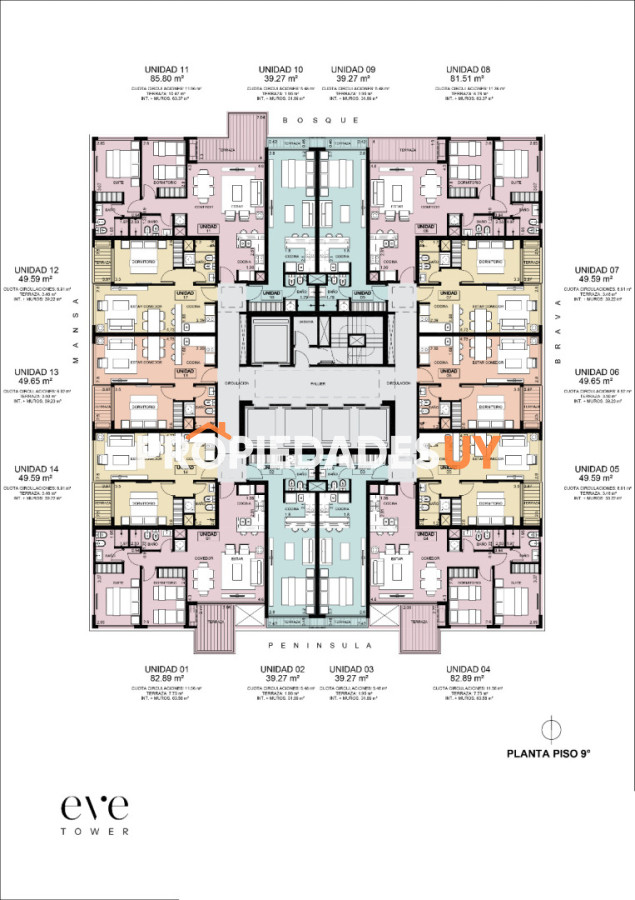 EVE TOWER Punta del Este Punta del Este