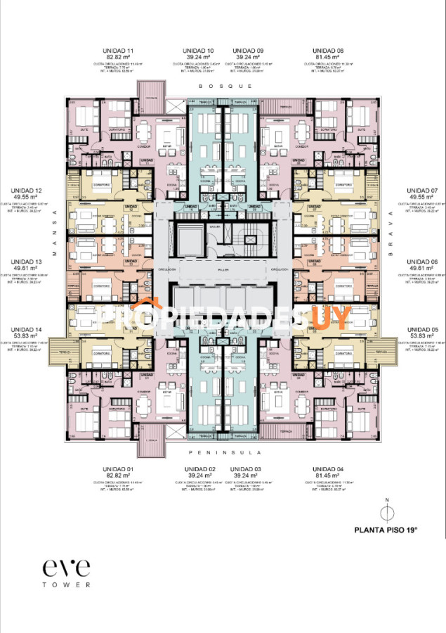 EVE TOWER Punta del Este Punta del Este