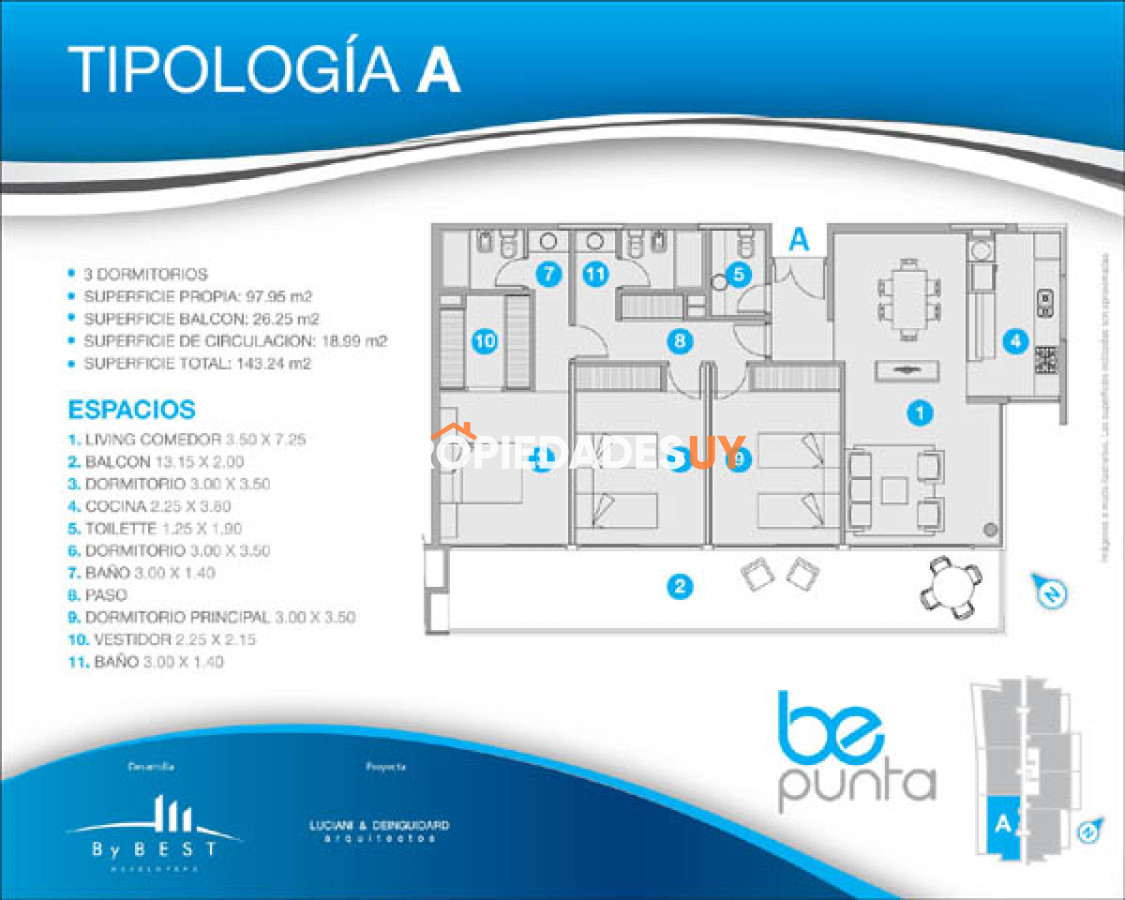 Edificio Be Punta Punta del Este
