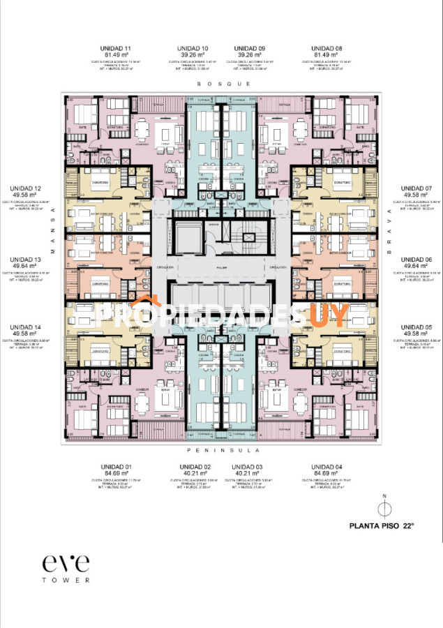EVE TOWER Punta del Este Punta del Este