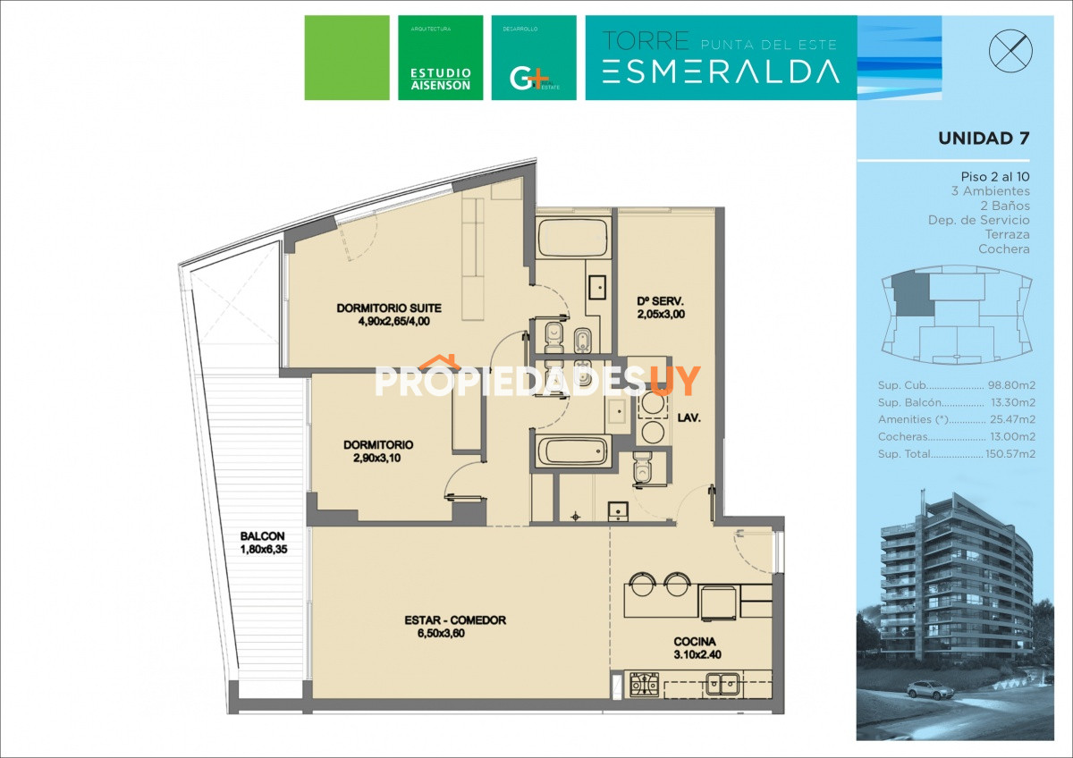 Torre Esmeralda Punta del Este