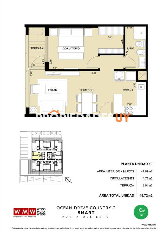 Ocean Drive Country II Smart Punta del Este