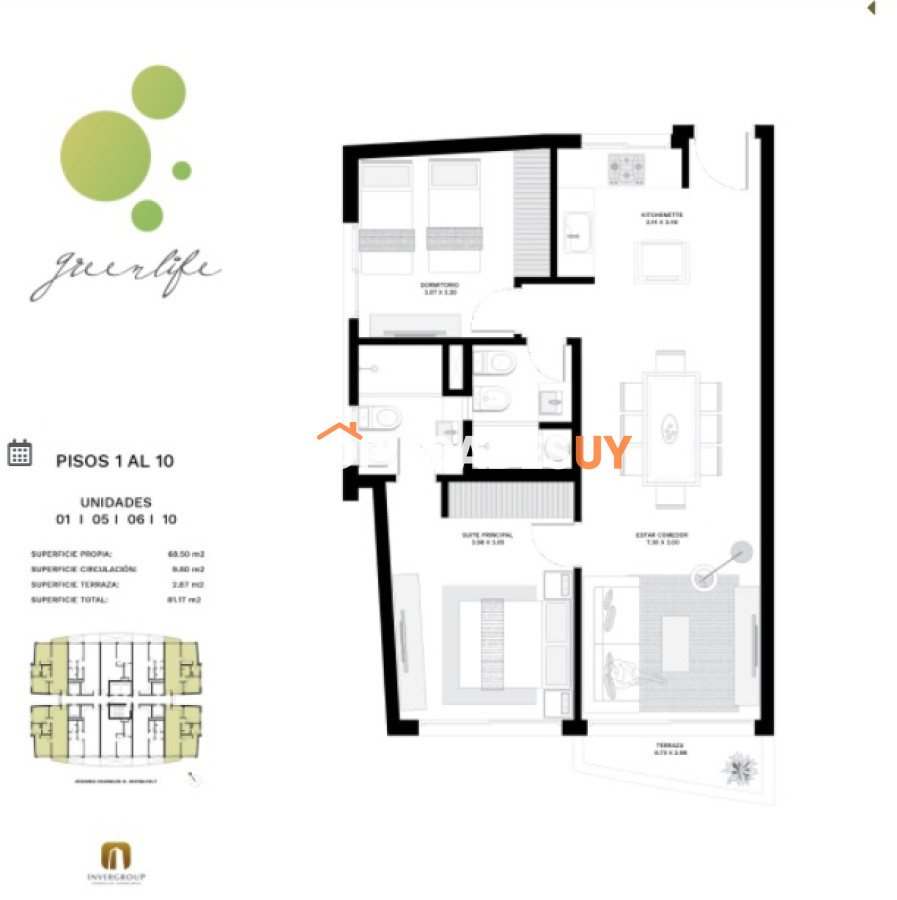 Edificio Greenlife Punta del Este