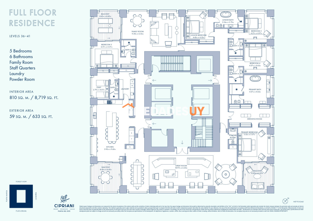 CIPRIANI Punta del Este Residences Punta del Este