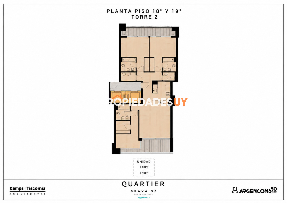Quartier Brava 30 ll Punta del Este