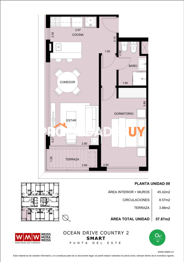 Ocean Drive Country II Smart Punta del Este