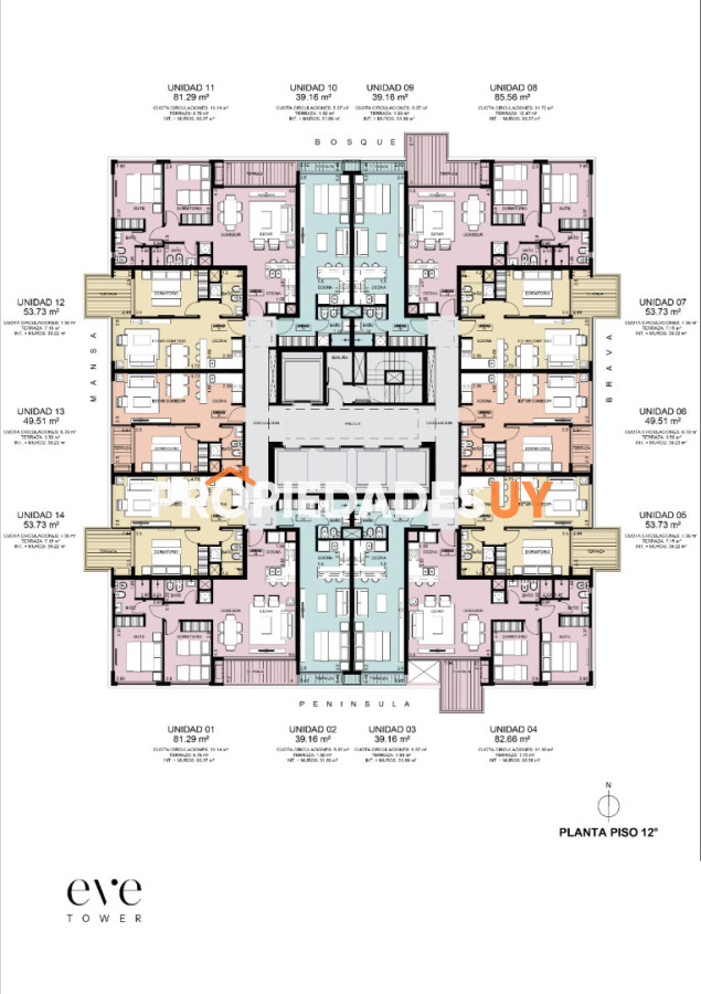 EVE TOWER Punta del Este Punta del Este