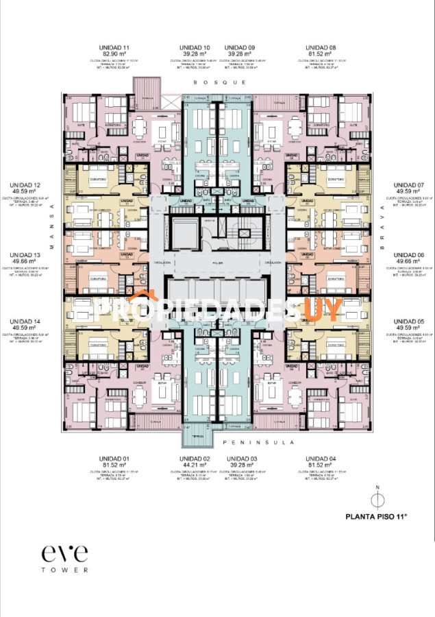 EVE TOWER Punta del Este Punta del Este
