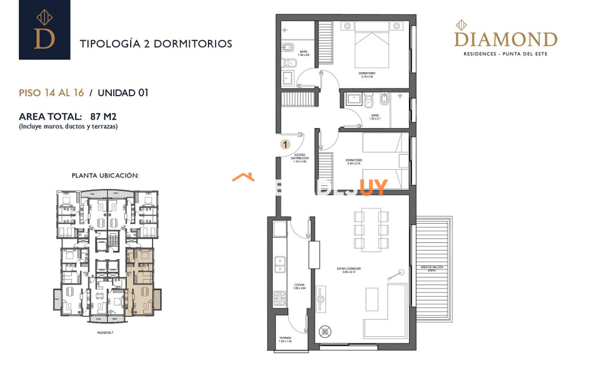 Edificio Diamond Punta del Este