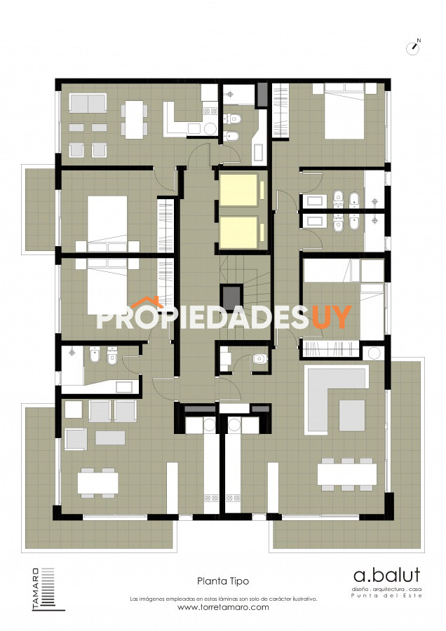 Edificio Torre Tamaro Punta del Este