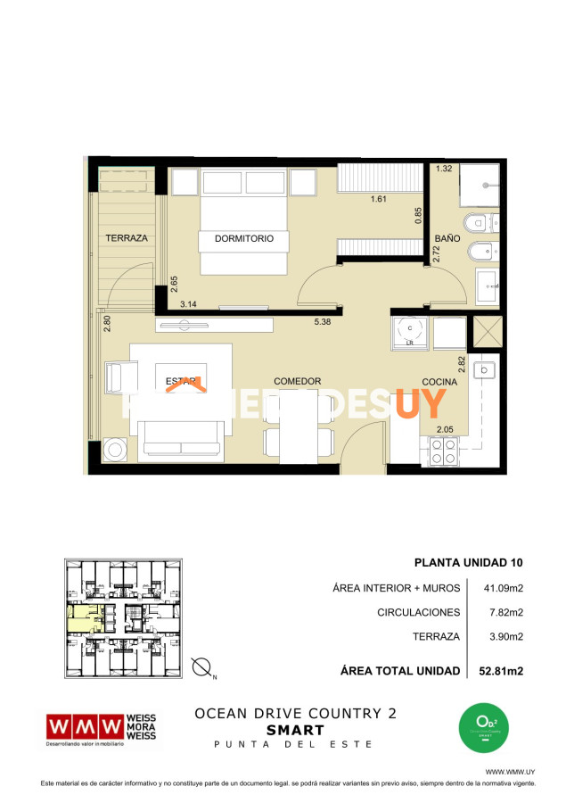 Ocean Drive Country II Smart Punta del Este