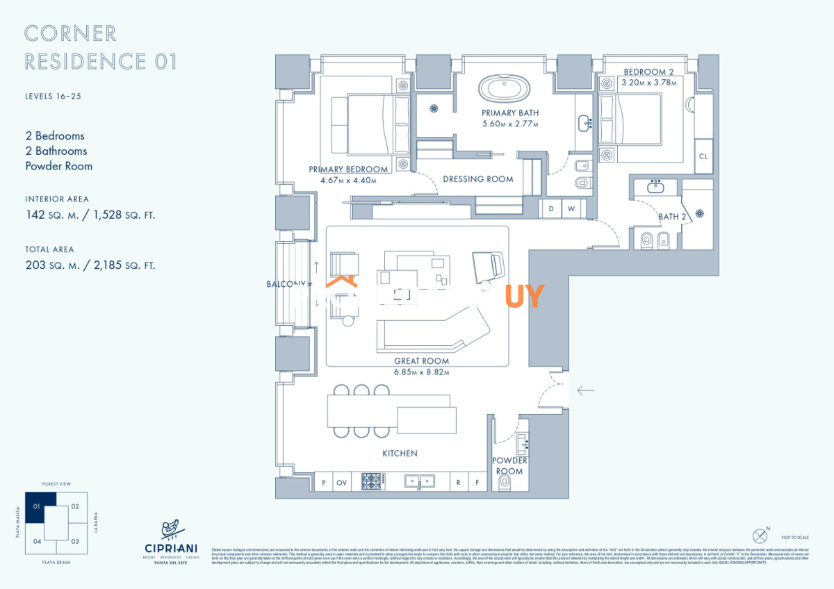 CIPRIANI Punta del Este Residences Punta del Este