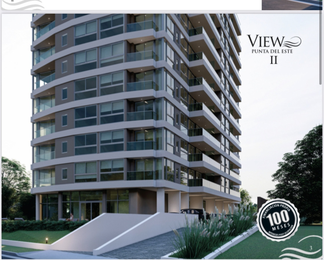 Apartamento 2 dormitorios Punta del Este