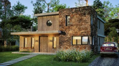 Hermosa casa a estrenar con pileta y vista al mar en Manantiales. 