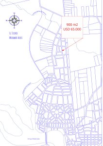 Venta de Terreno Miramar Acres, con 900 metros cuadrados