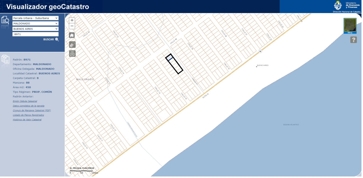 Terrenos de 450 m2 , en Balneario Buenos Aires - Manantiales
Fondo : 30 mts 
Frente : 15 mts 

padrón 8971 U$S 53.000
padrón 8972 U$S 53.000
padrón 8973 U$S 53.000

padrón 9178 U$S 53.000
padrón 9179 U$S 58.000
padrón 9180 U$S 58.000

Consulte con nuestros asesores.
