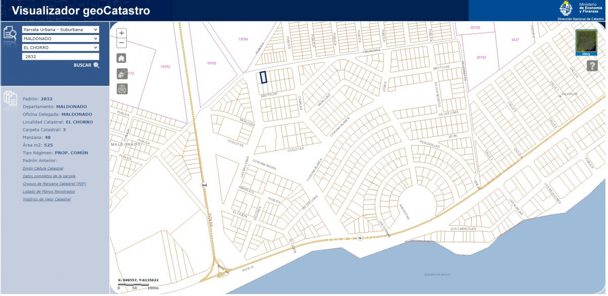 Terreno de 525 mts2, en El Chorro
Padrón 2832.
Consulte con nuestros asesores.