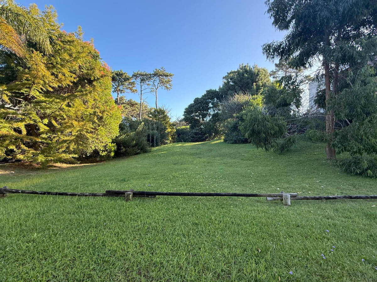 Tu Espacio Ideal en La Arbolada
1000 m² para Crear el Hogar de tus Sueños

Descubre la oportunidad de construir la casa que siempre has deseado en uno de los destinos más exclusivos de la costa uruguaya. Este amplio terreno de 1000 m² en La Arbolada, Punta del Este, te ofrece un lienzo en blanco para diseñar un refugio personal rodeado de naturaleza y tranquilidad.

Ubicado en una zona de gran crecimiento y rodeado de un entorno natural privilegiado, este terreno te permitirá disfrutar de la serenidad que buscas, sin renunciar a la cercanía de las playas y los servicios que caracterizan a Punta del Este. La Arbolada es conocida por su ambiente familiar y su comunidad acogedora, ideal para quienes buscan un estilo de vida relajado.

Amenities: Control de acceso al barrio, videovigilancia, encargado de mantenimiento, salón de eventos con parrillero, parque infantil, piscina exterior y canchas de paddle.

No dejes pasar esta oportunidad única. Consulta con nuestros asesores para obtener más información y dar el primer paso hacia la realización de tu proyecto. ¡Tu futuro hogar te está esperando!