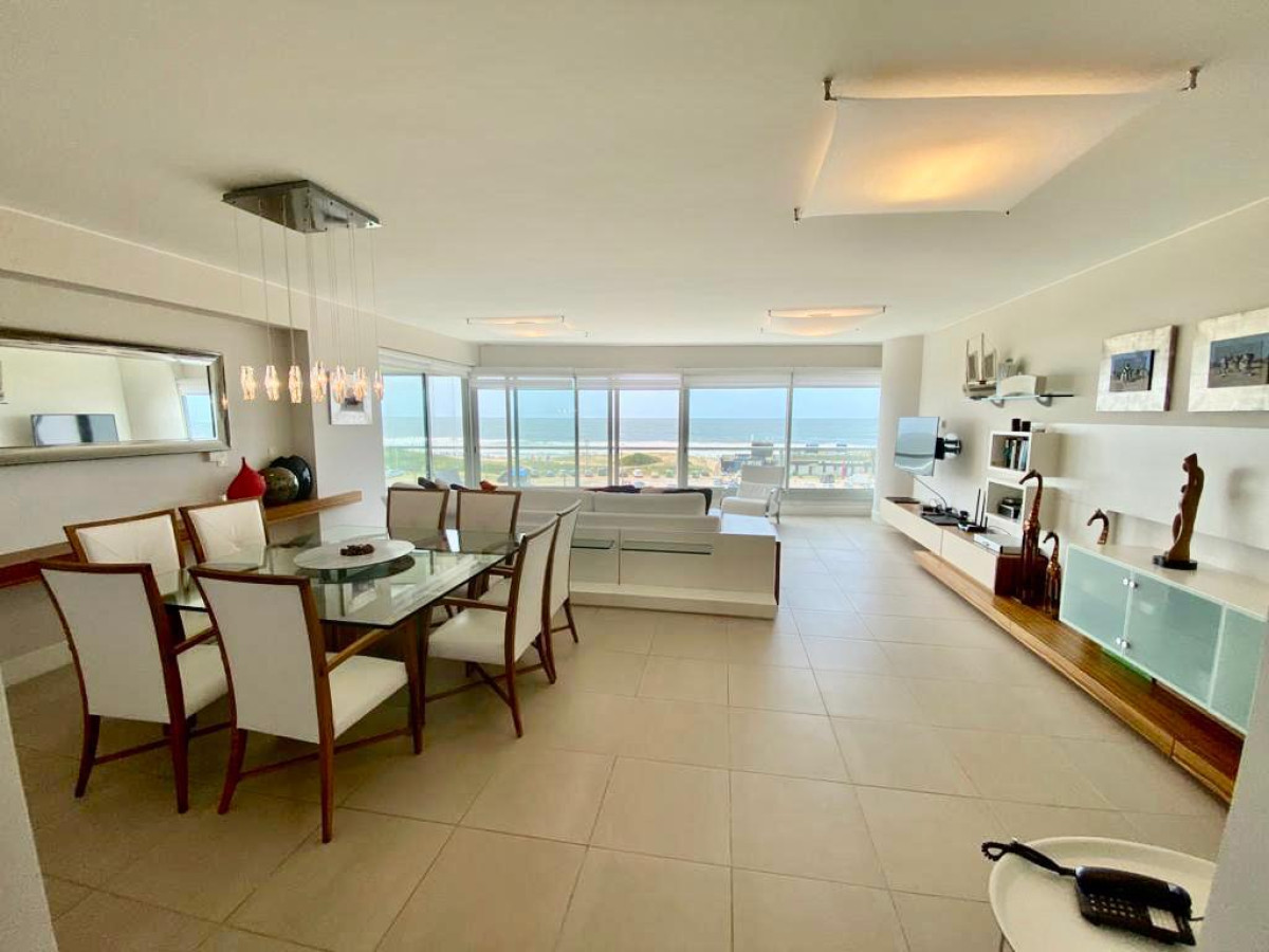 Apartamento en Le Parc  esquinero con Espectacular vista a la Playa Brava