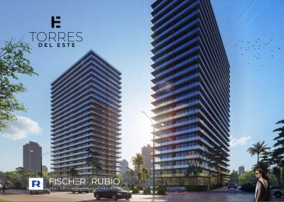 APARTAMENTO EN VENTA PROXIMO INCIO DE OBRAS 3 DORMITORIOS TORRES DEL ESTE