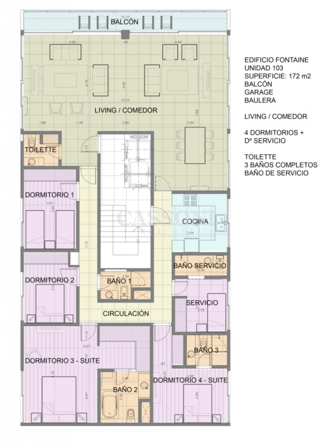 Venta apto Puerto 4 dormitorios y servicio - Imagen 17