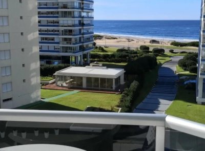 Apartamento de 1 dormitorio frente al mar en Playa Brava +Venta +Alquiler Invernal