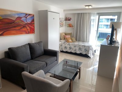 Alquiler temporario de apartamento de 1 dormitorio en playa Brava, Punta del Este