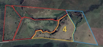Venta de excepcionales chacras a 6 km de Manantiales por Ruta 104