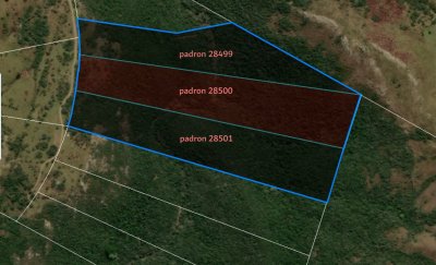 En Venta,  3 chacras en Sierra Carape´