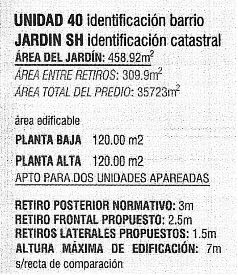 Lote en Barrio Privado Parque Pinares