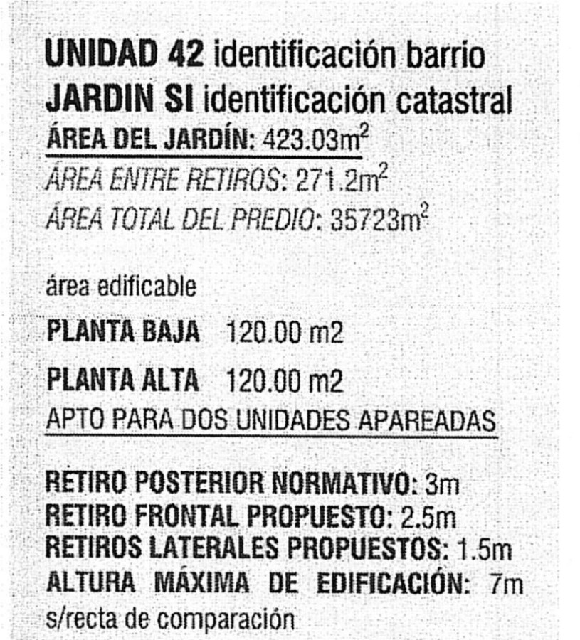 Lote en Barrio Privado Parque Pinares