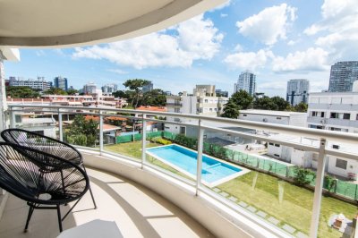 PUNTA DEL ESTE AIDY GRILL APTO DE 2 DORMITORIOS 2 BAÑOS BALCON CON PARRILLERO GARAGE