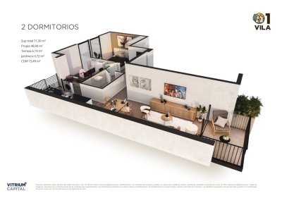 Venta Apartamento 2 dormitorios con Entrega Inmediata, La Blanqueada