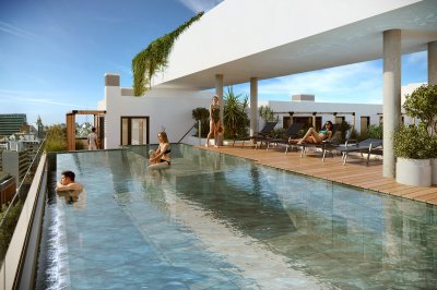 Apartamento 1 dormitorio en Cordon Sur - Tempo Guayabos