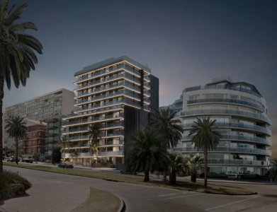 Venta Ap.Pocitos Nuevo 2D 2B Suite Ed.Categoría Amenities frente al mar