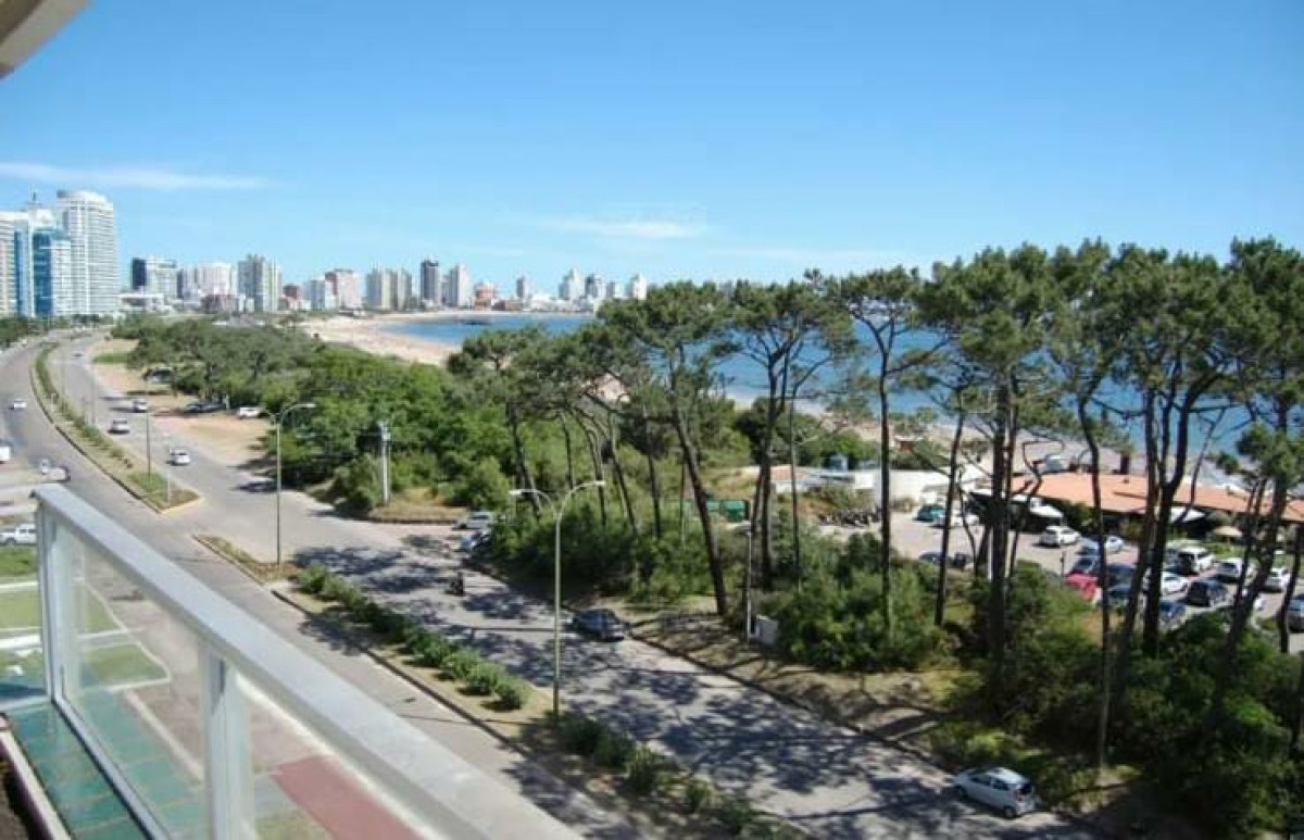 Alquiler temporada Apto Punta Mansa frente al mar 3D dep de servicio