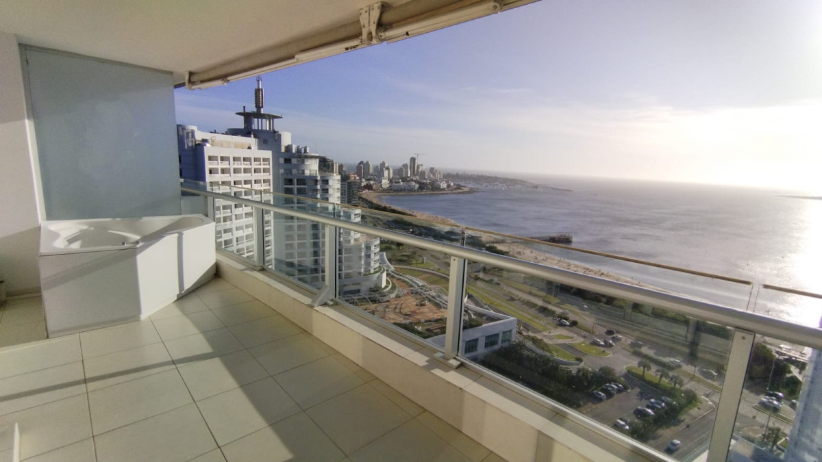 Venta y Alquiler Anual Exclusivo Apto 2D Mansa Punta con Amenities y vista espectacular 