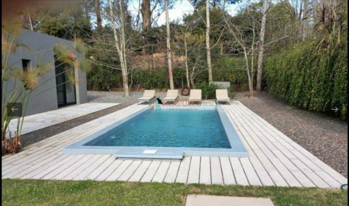 Venta y Alquiler Anual Casa 3D y dep serv Barrio privado Lugano con Piscina  