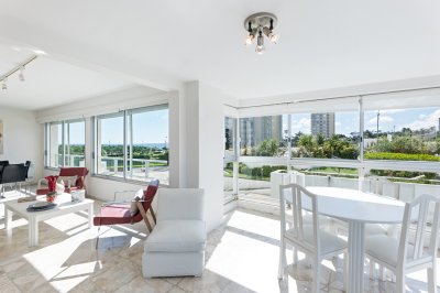 ARTAMENTO FRENTE AL MAR EN VENTA TORRE WASHINGTON RECICLADO 2 DORM Y MEDIO - COMPLEJO LINCOLN CENTER