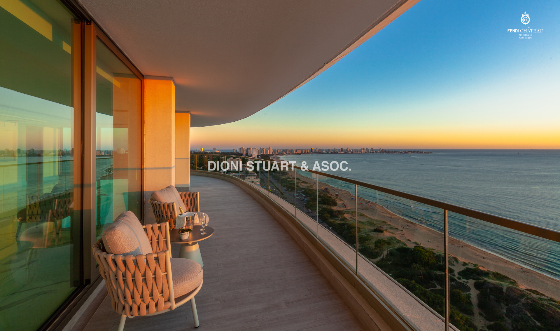 ALQUILER TEMPORAL - ANUAL - APARTAMENTO 4 DORMITORIOS FENDI CHATEAU - PLAYA MANSA