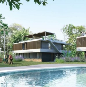 Casa de 4 niveles a metros de playa mansa, con vista al mar. Proyecto en pozo.