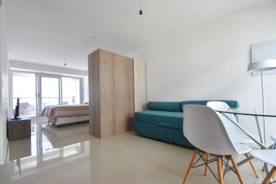 GALA PUERTO. Totalmente equipado! Apartamento monoambiente en venta. Amenities!