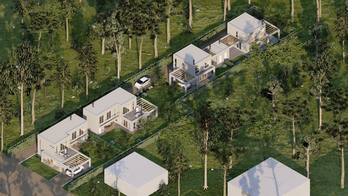 Santa Barbara. Modernas casas a estrenar en Parque Burnett